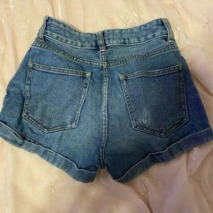 pacsun LA pacific sunwear short mom shorts denim shorts